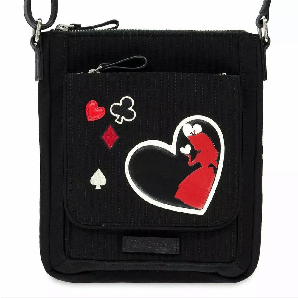 2/$100 Disney Alice in Wonderland Painting the Roses Hipster Bag Vera Bradley